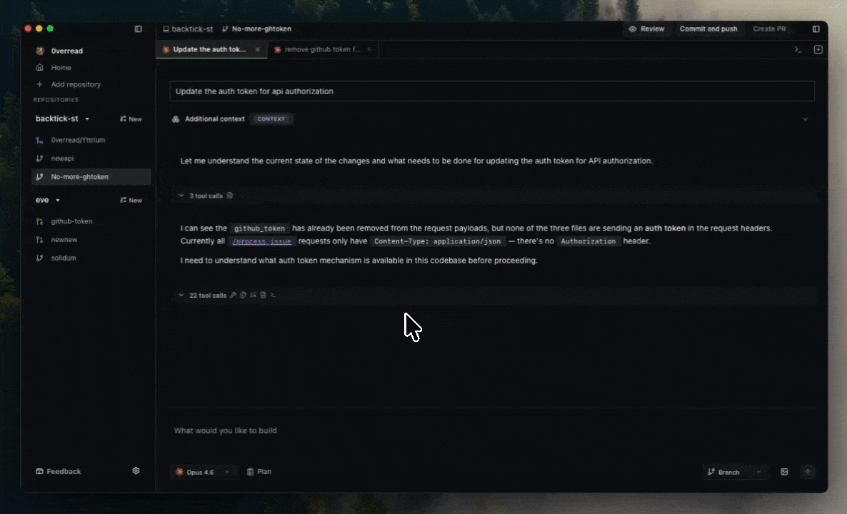 Review code changes from all agents